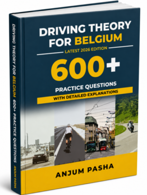 600+ Belgian Driving Theory Practice Questions eBook in English — Category B Exam