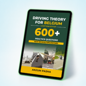 600+ Practice Exam Questions eBook — 4-month digital access Belgian driving theory
